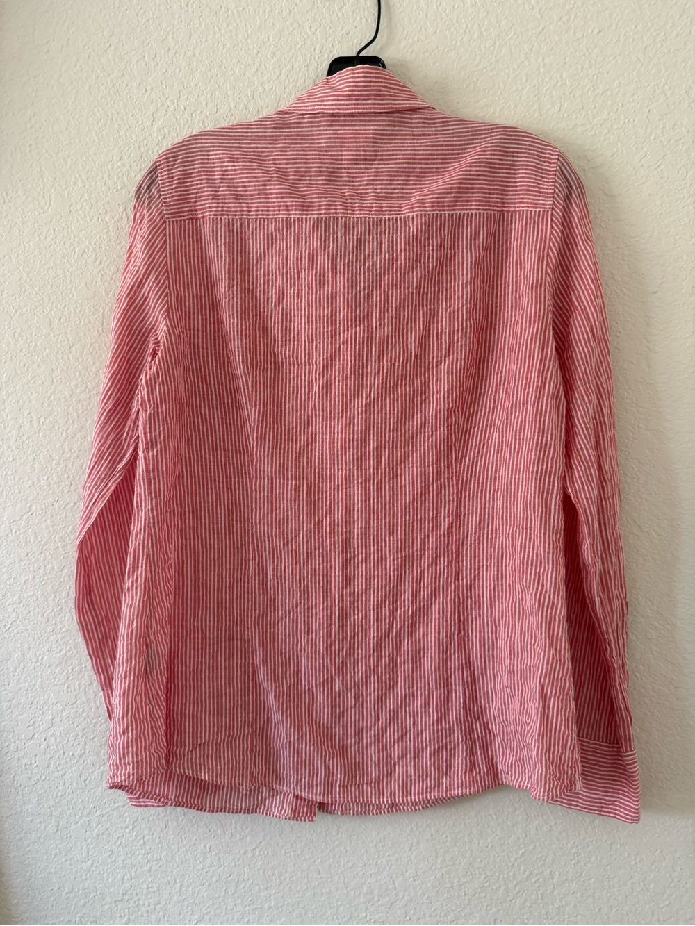 J. Crew Pink and White Striped Button-Down Shirt - Picture 5 of 5